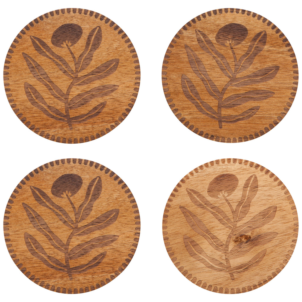 Destination Vinyl ltd Great Coasters (Set di 4) Square - Blue Circuit Destination Vinyl ltd Great Coasters (Set di 4) Square - Blue Circuit