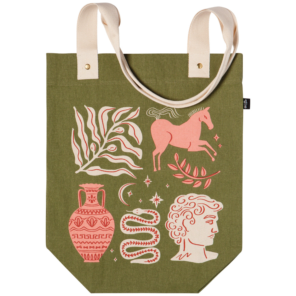 Olympus Block Print Tote Bag – Danica Studio