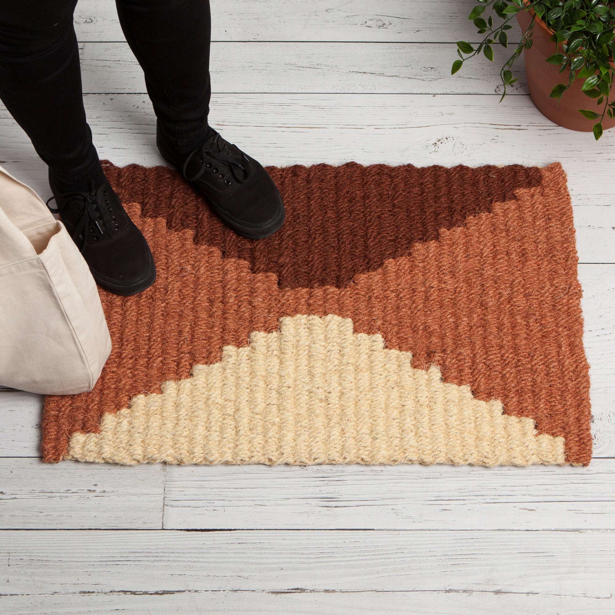 Dawn Hollander Coir Doormat