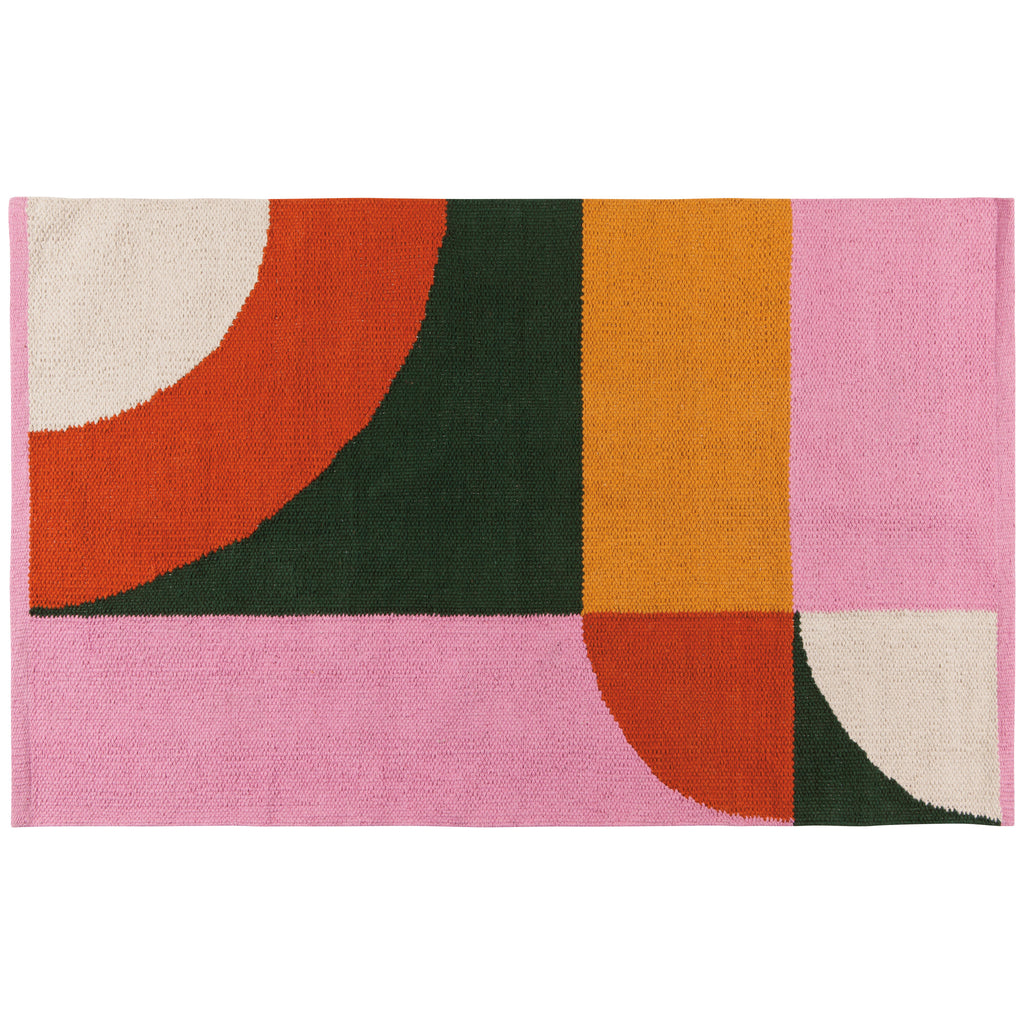Prizmo Rug Prism Woven Cotton Rug 2 x 3 ft – Danica Studio