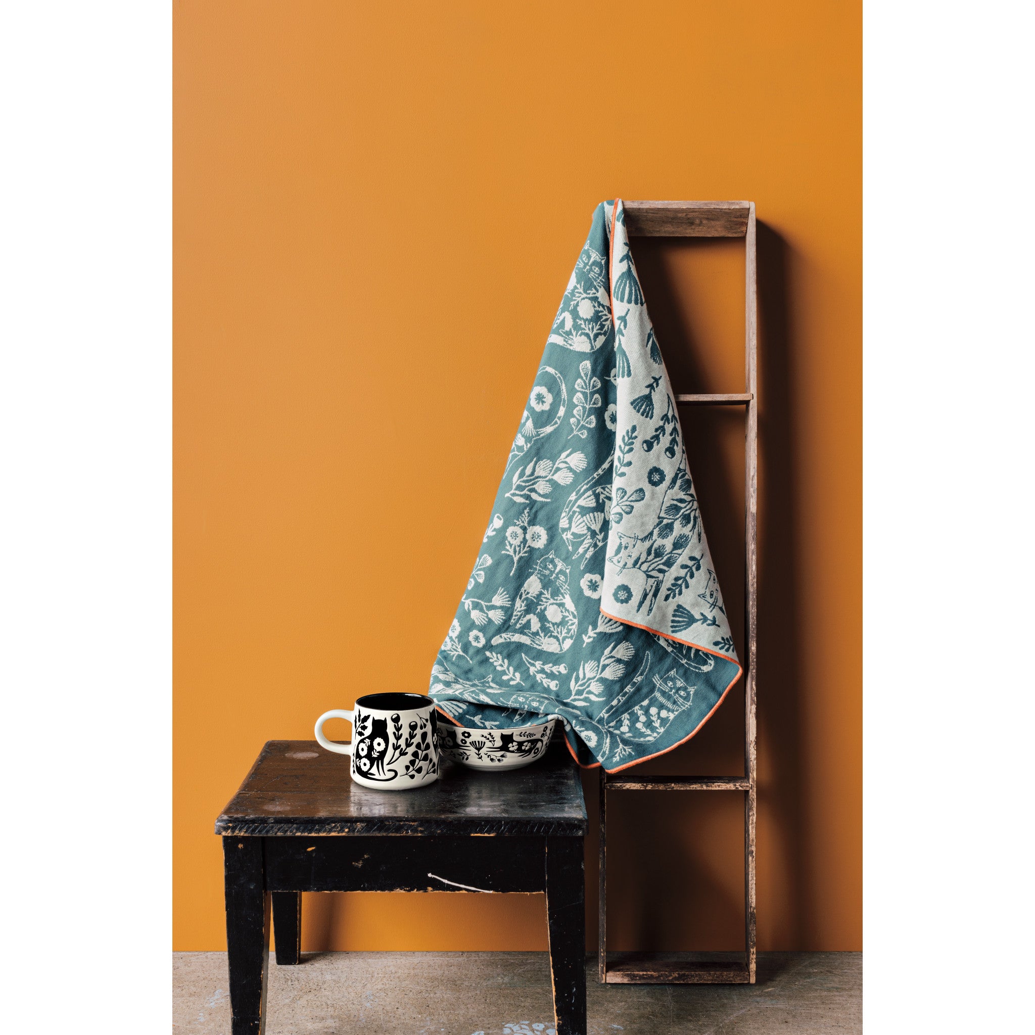 Catbloom Double Cloth Dishtowel