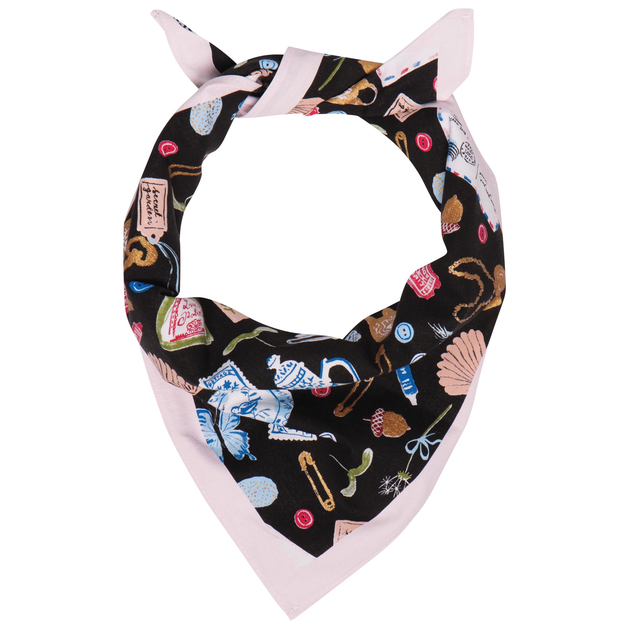 Bandana « Ce que l'on trouve, ce que l'on garde »