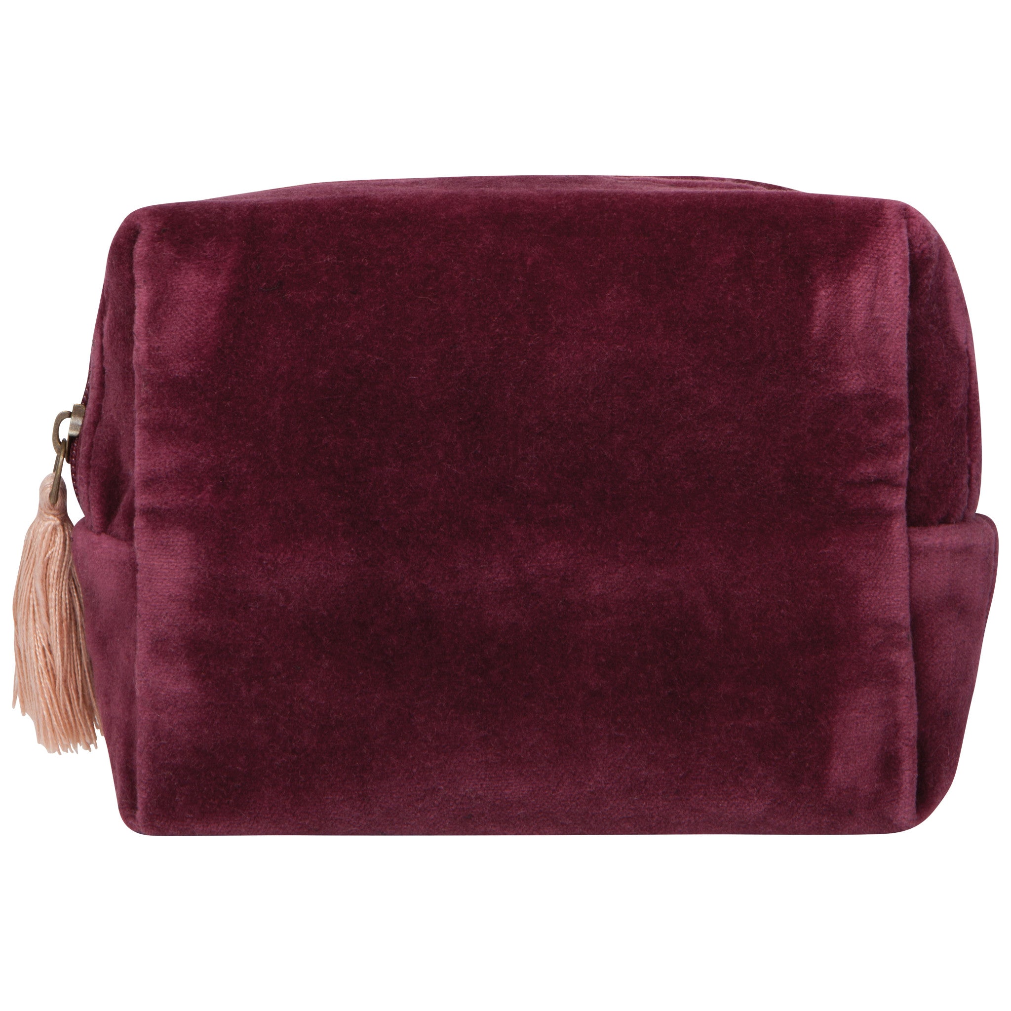 Pochette brodée Plume