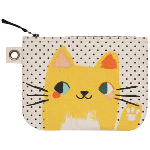 Grande pochette zippée Meow Meow