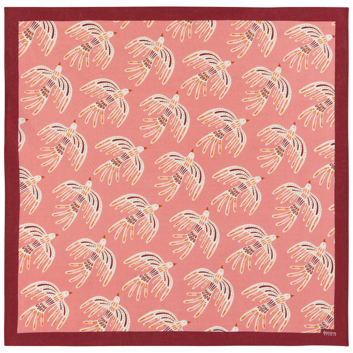 danica studio Bandana en coton recyclé Plume