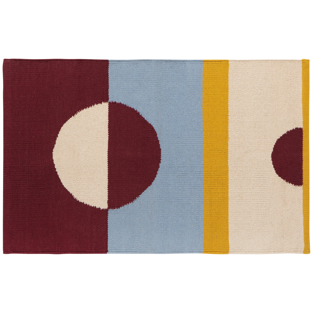 Moonphase Woven Cotton Formation Rug 2 x 3 ft – Danica Studio