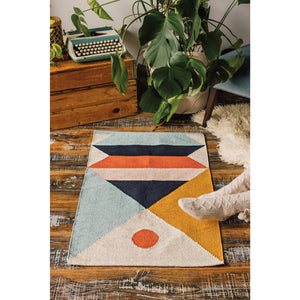 Kismet Woven Cotton Rug  2 x 3 ft