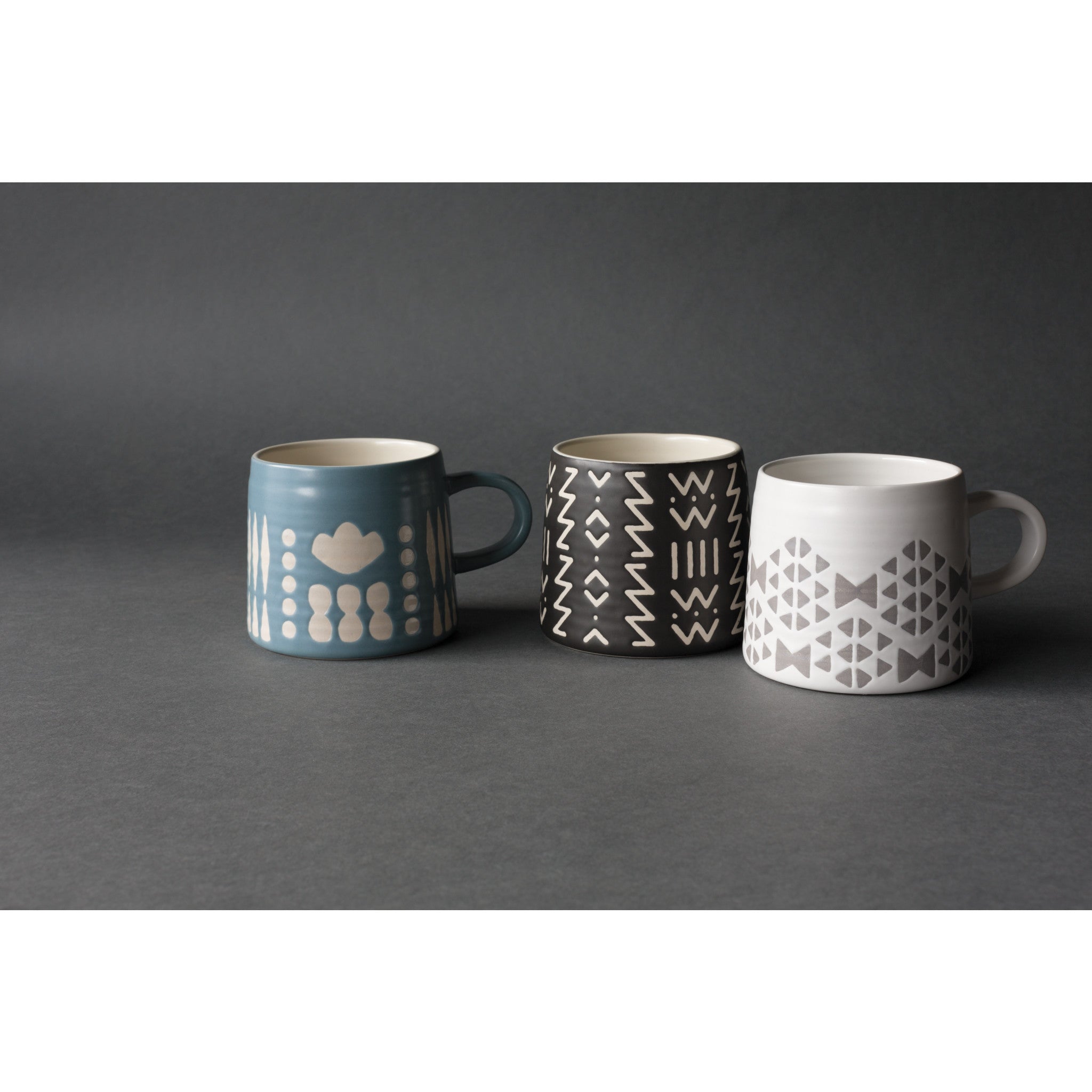 Tasse à empreintes de collage