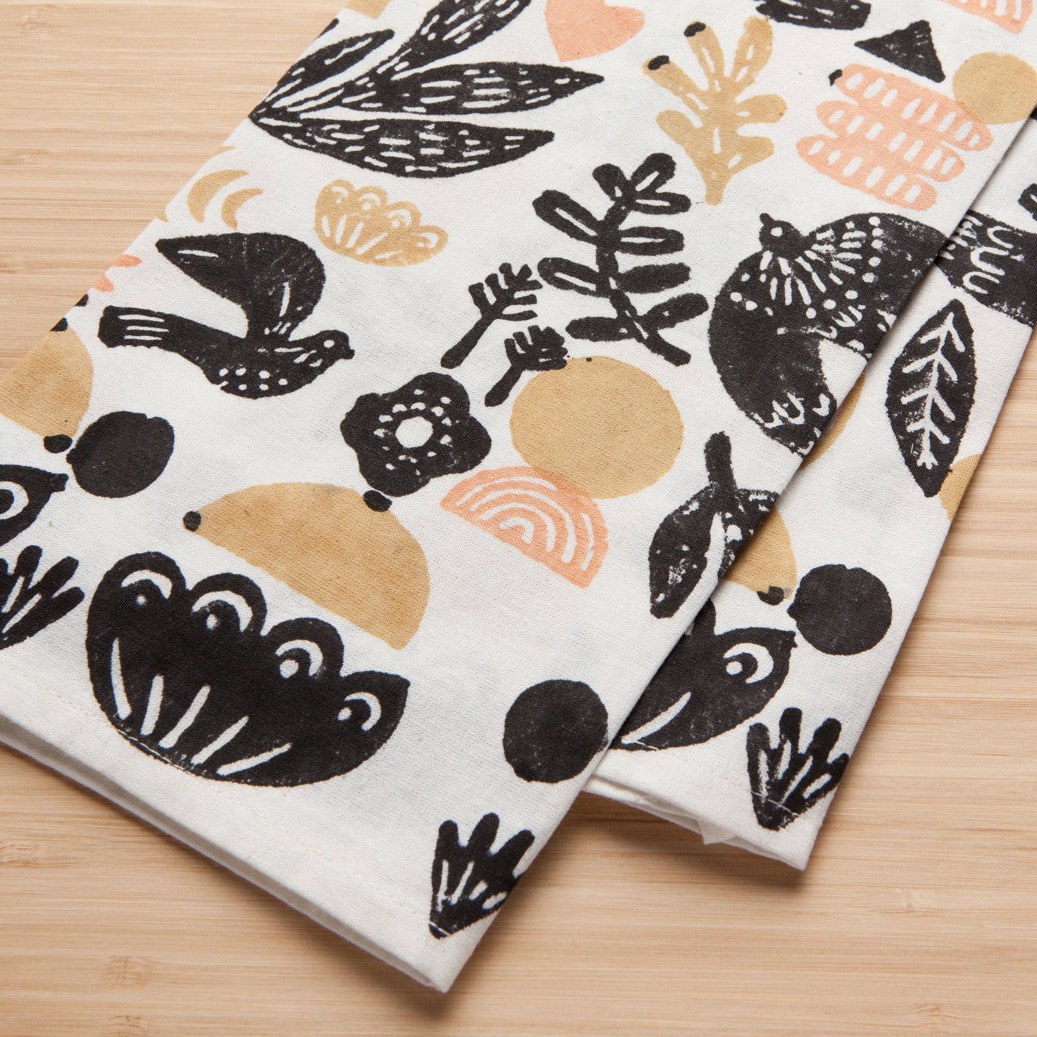 Serviette à vaisselle imprimée Myth Block