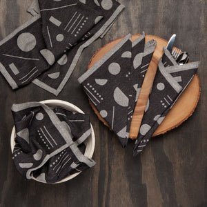 Domino Jacquard Napkins Set of 4