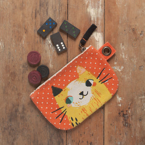 Meow Meow Small Zipper Pouch