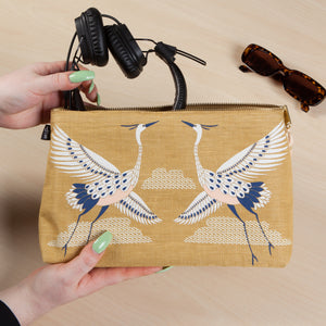 Flight Of Fancy Large Cosmetic Bag