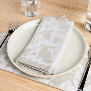 Timber Jacquard Napkins Set of 4