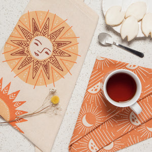 Soleil Printed Dishtowel Set of 2