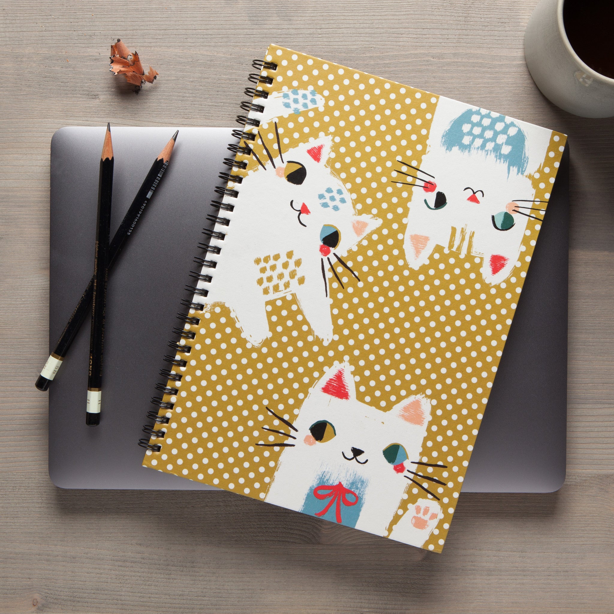 Meow Meow Ring Bound Notebook