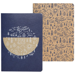 Stay Wild Notebook Set of 2