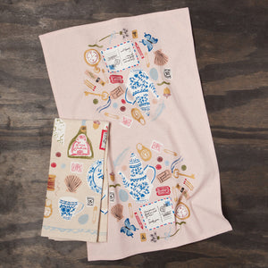 Finders Keepers Printed Dishtowel Set of 2