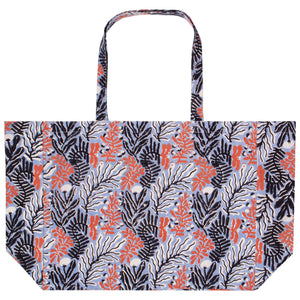 Entwine Block Print Large Tote Bag