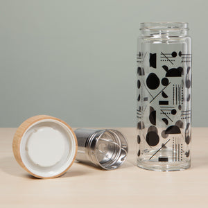 Domino Tea Infuser Bottle