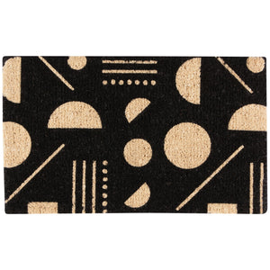 Domino Coir Printed Doormat