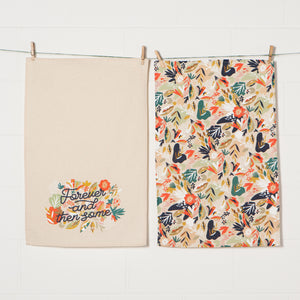 Superbloom Printed Dishtowel Set of 2