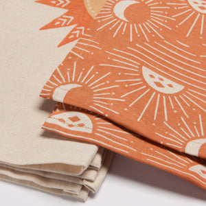 Soleil Printed Dishtowel Set of 2