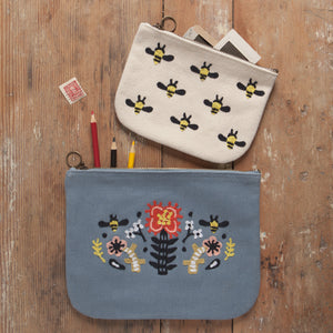 Frida Small Zipper Pouch