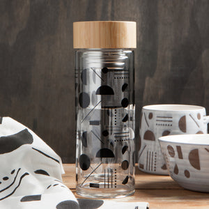 Domino Tea Infuser Bottle