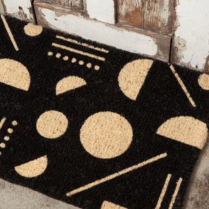 Domino Coir Printed Doormat