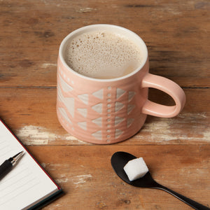 Pink Imprint Mug