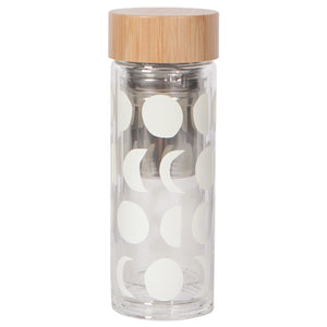 White Moons Tea Infuser Bottle