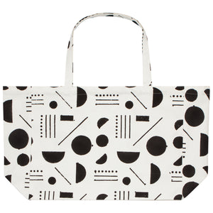 Domino Block Print Large Tote Bag – Danica Studio