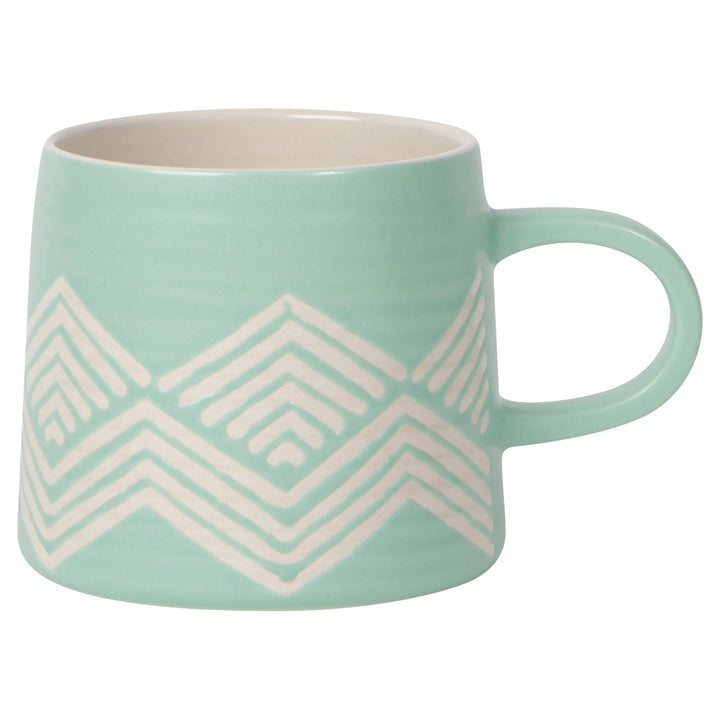 danica studio Tasse à empreinte de menthe