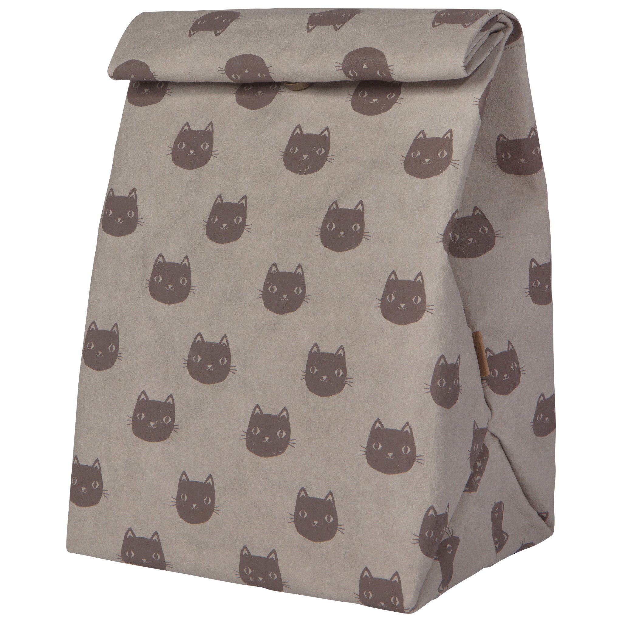 Meow Meow Paper Kraft Lunch Bag