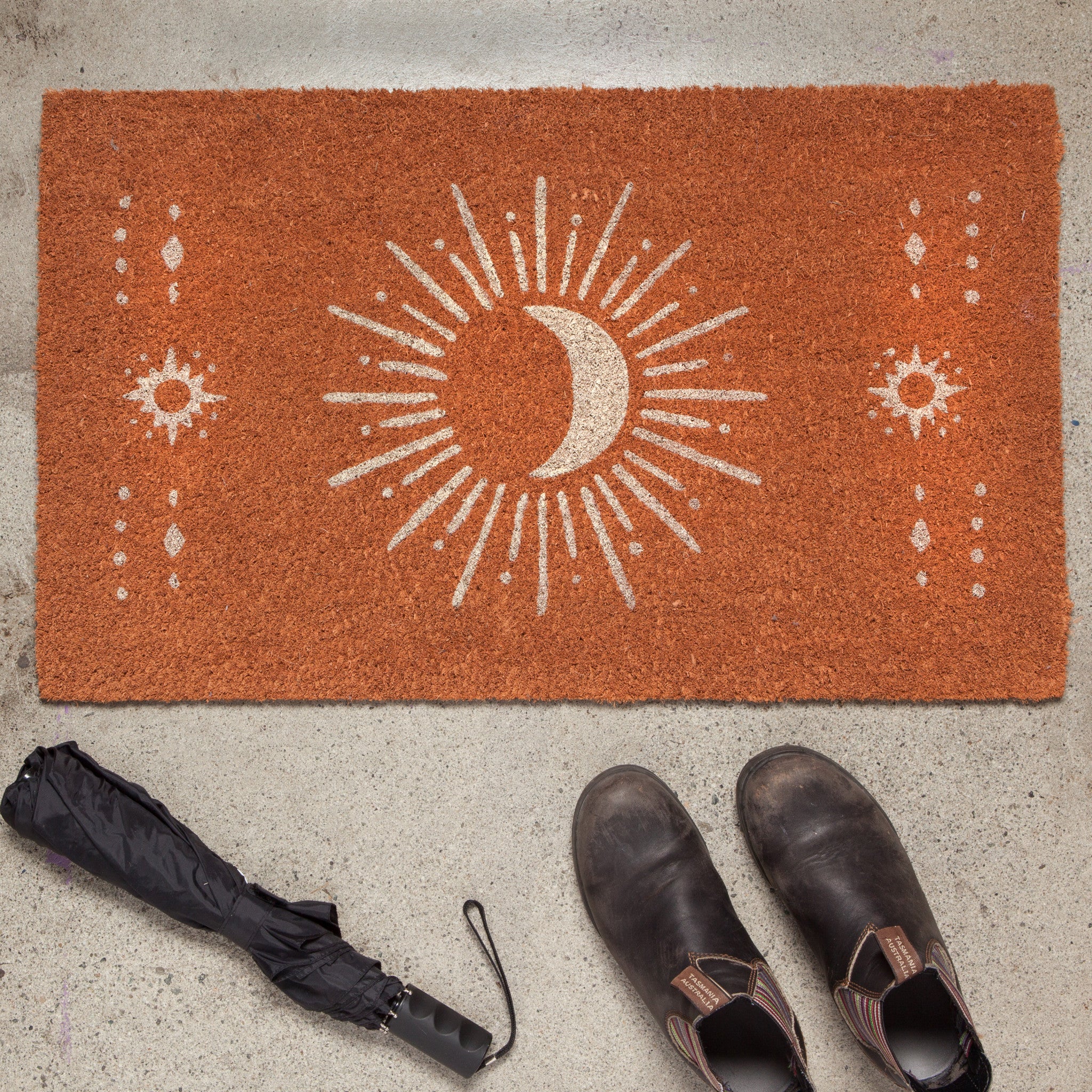 Soleil Coir Printed Doormat