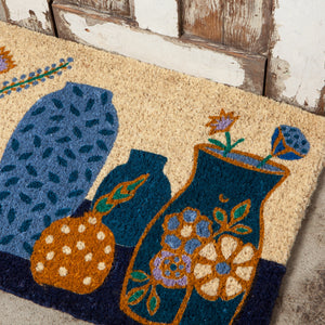 Still Life Coir Printed Doormat
