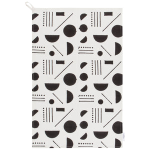 Domino block Print Dish Towel – Danica Studio