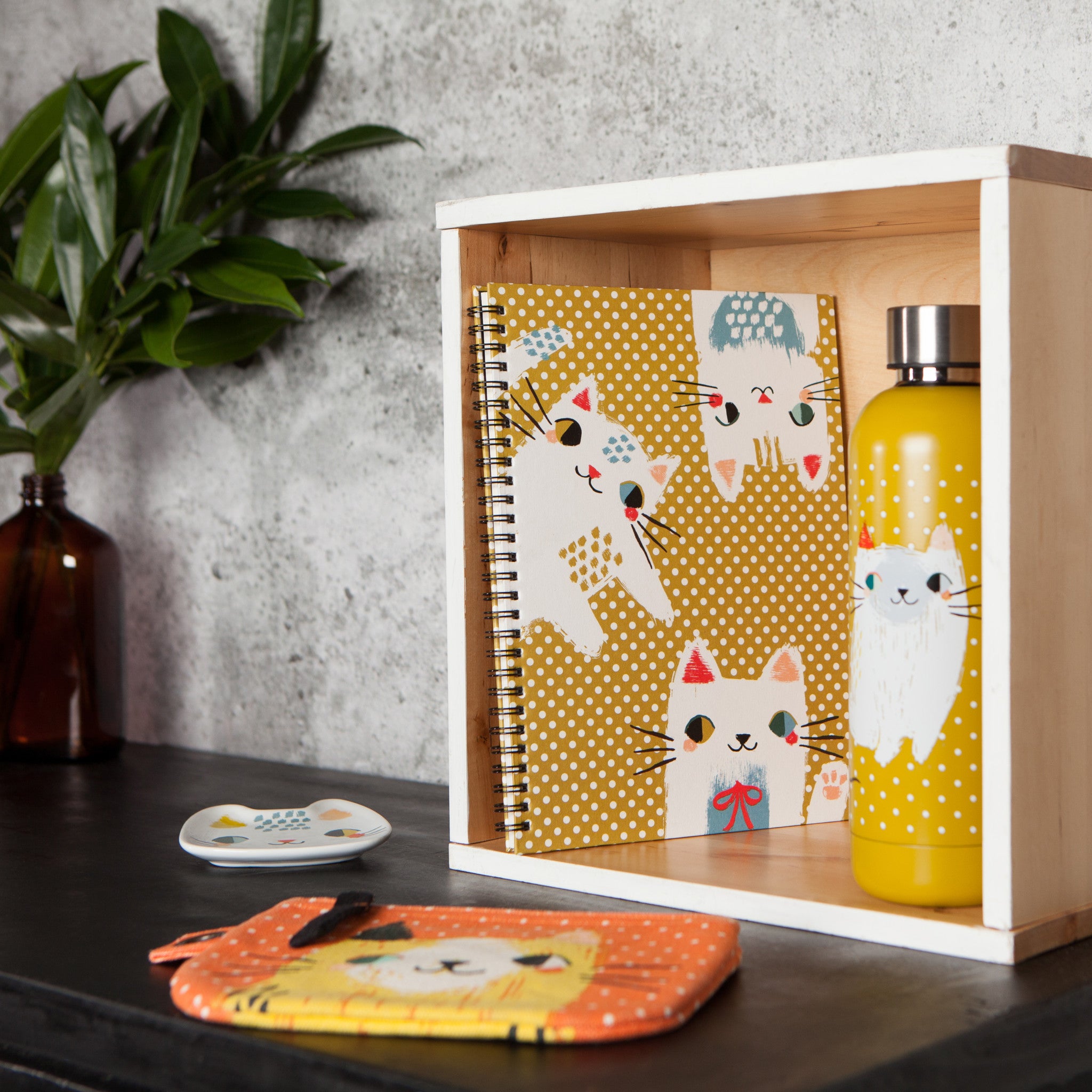 Meow Meow Ring Bound Notebook